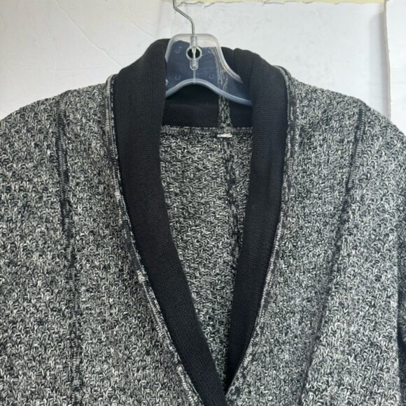 Lululemon Post Practice Cotton Cardigan Knit Sweater Pockets Top Snap Oversize S - Picture 8 of 15